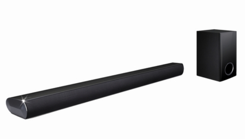LGELECTRONICS Soundbar LG LAS350B 120 W 2.1 bluetooth nero